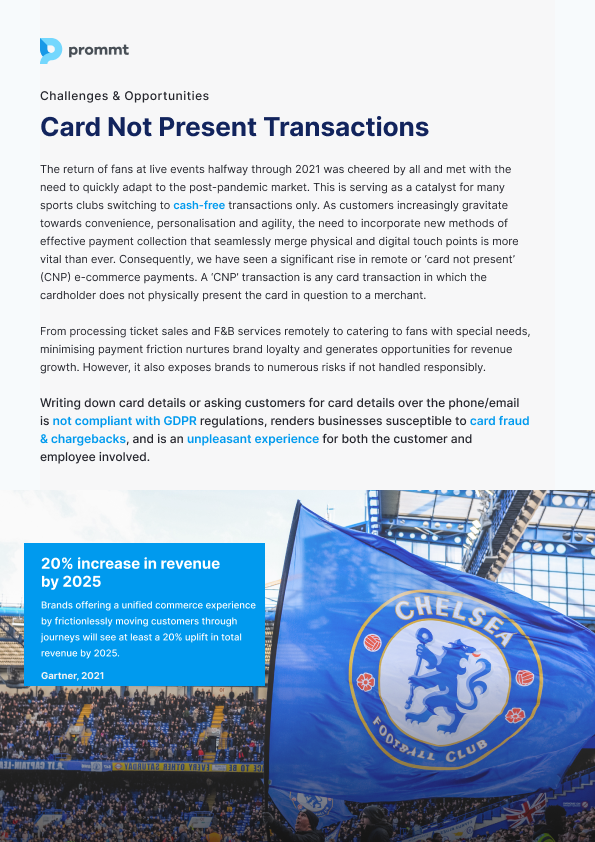Sports Hospitality: Combatting Fraud & Building Payment Resilience