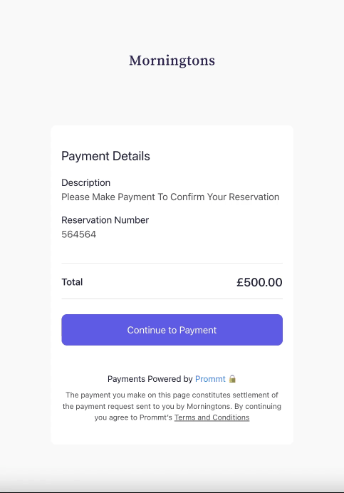 Prommt – The Payment Request Platform Prommt - The Payment Request Platform