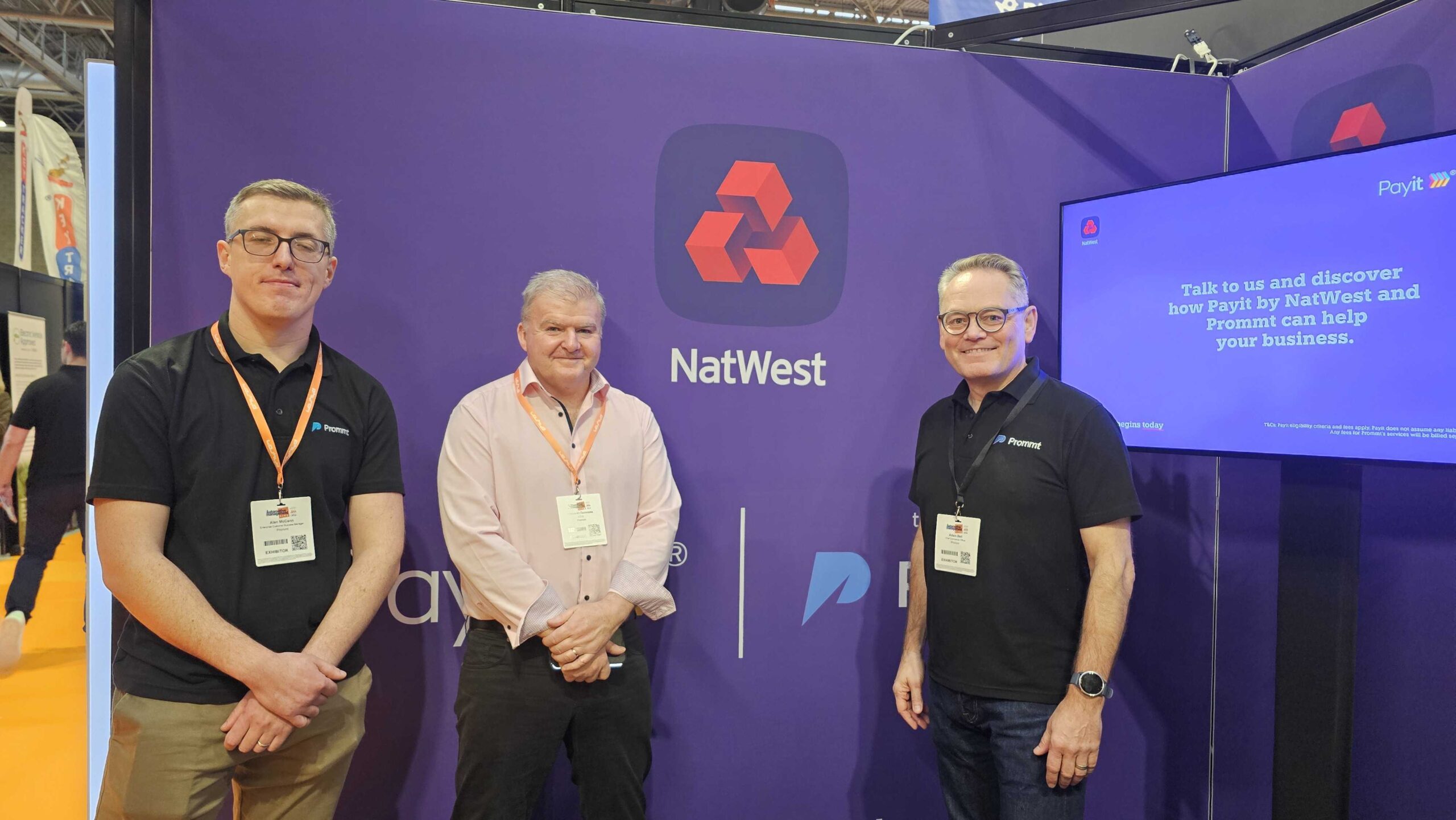 Automotive Payment Innovation at AM Live Birmingham: Prommt & Payit by NatWest